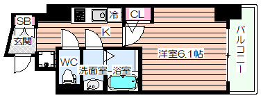 【間取り】 | アークグラン大阪ウエスト
