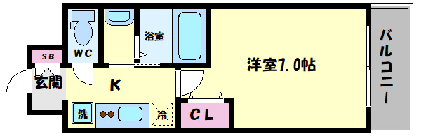 TOYOTOMi STAY Premium ABENO天王寺の間取り|TOYOTOMI STAY PREMIUM ABENO天王寺　間取り