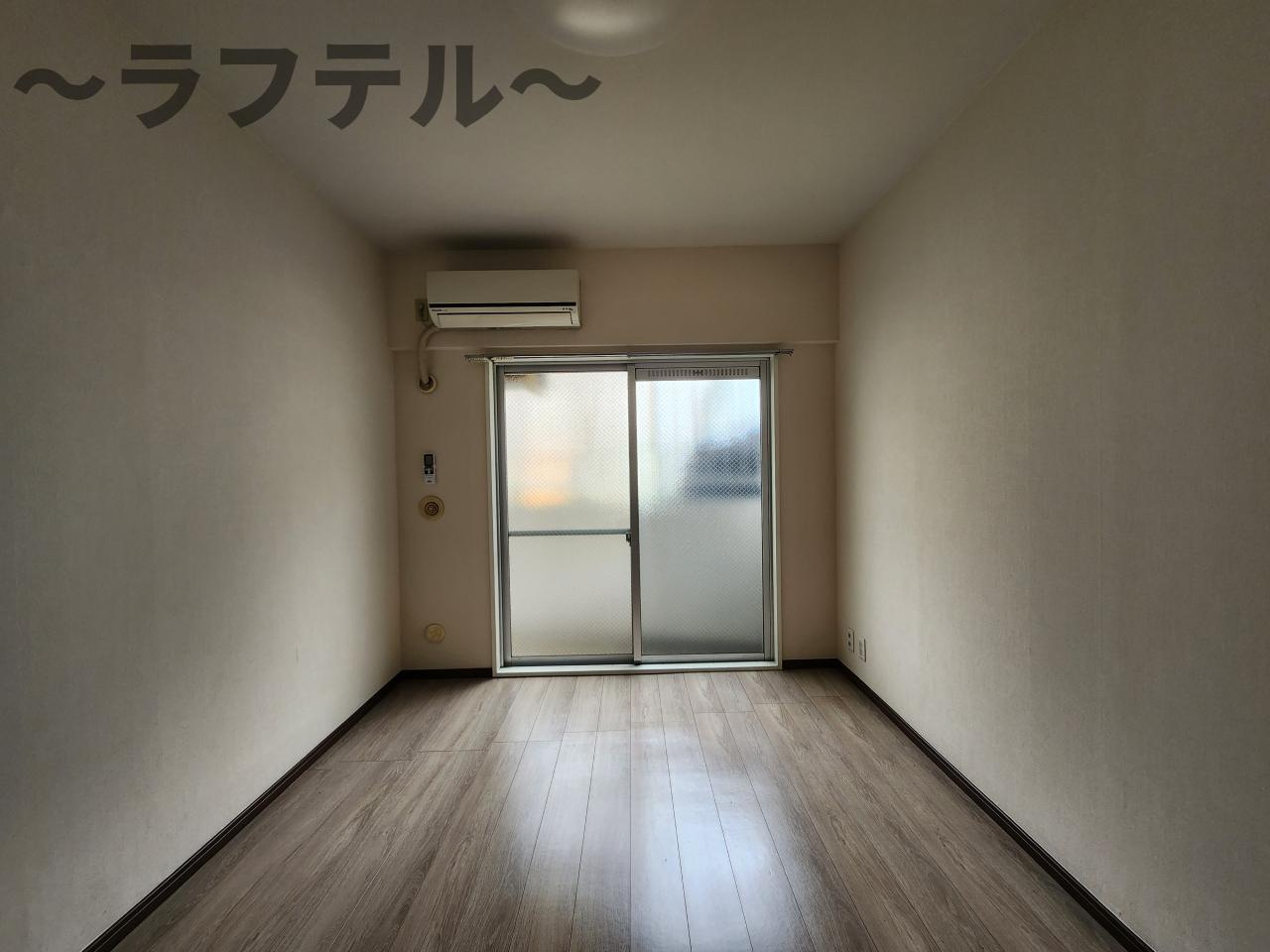 所沢興亜パレス6の寝室|開放的な寝室です