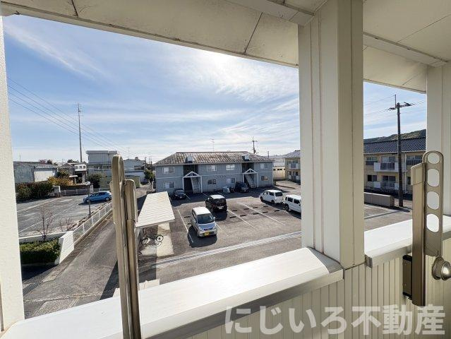 セントロイエル領家のバルコニー