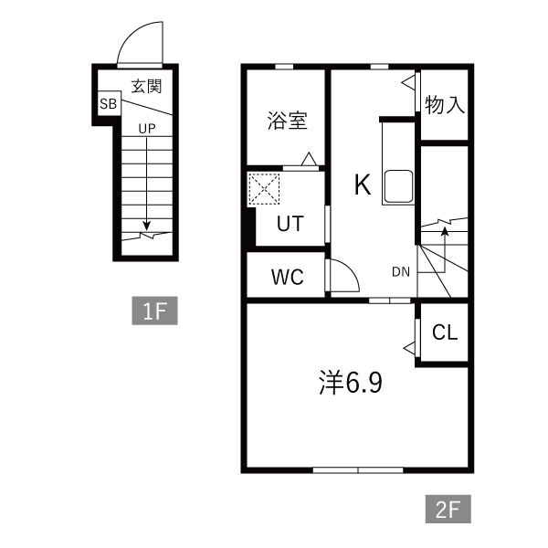 【新築】リベルタF の間取り