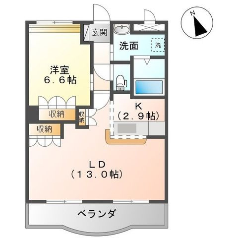 サイネリア－ＫⅠの間取り