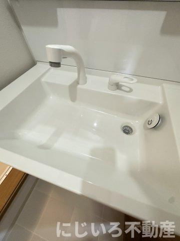 ハイツアクシスの洗面所
