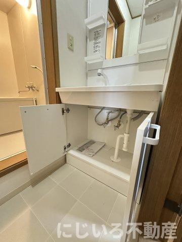 ハイツアクシスの洗面所