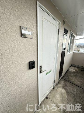 ハイツアクシスのバルコニー