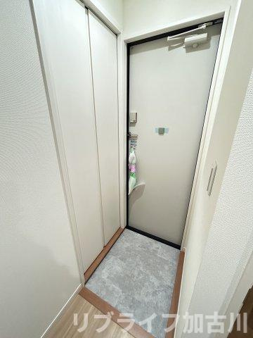 BelleLead加古川　イチョウ並木の玄関