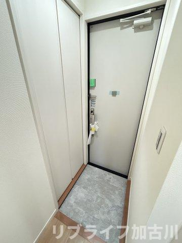 BelleLead加古川　イチョウ並木の玄関
