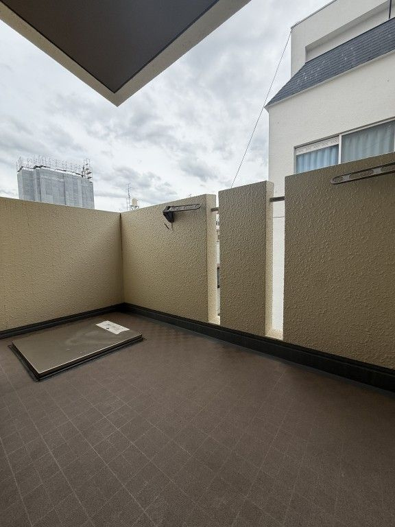 グローバルビレッジ御影のバルコニー
