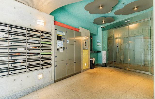 シンシア三軒茶屋レジデンスカフェ のロビー