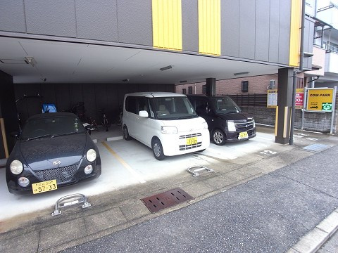 神戸市長田区浪松町５丁目の賃貸マンションの駐車場|駐車場です