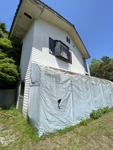 徳地飲食店舗の外観