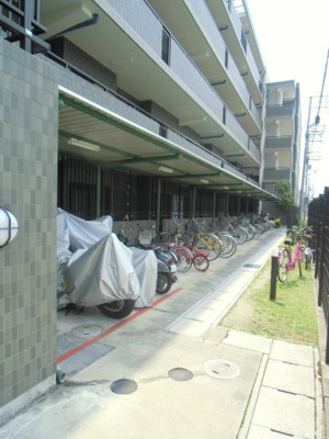 【その他共用部分】 | ロータリーマンションパレリヴァージュ | 自転車置場