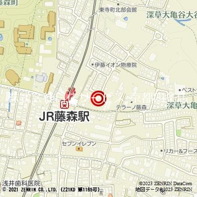 Maison藤森の地図
