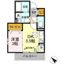 【間取り】 | 1DKの間取りです！