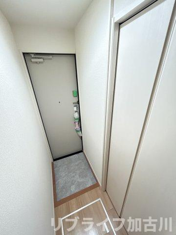 BelleLead加古川　イチョウ並木の玄関