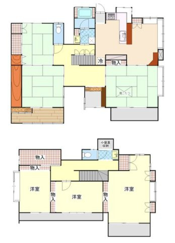 【間取り】 | 川越市笠幡　中古戸建