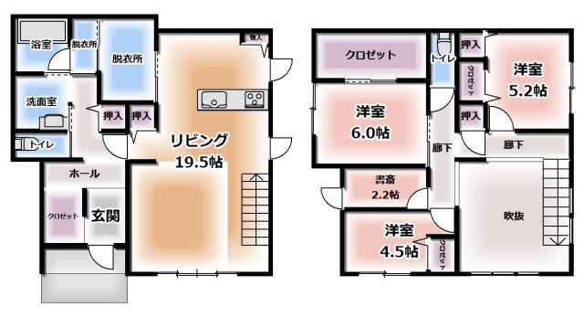 盛岡市西青山３丁目の間取り