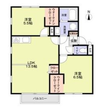 エステートピア学園前の間取り