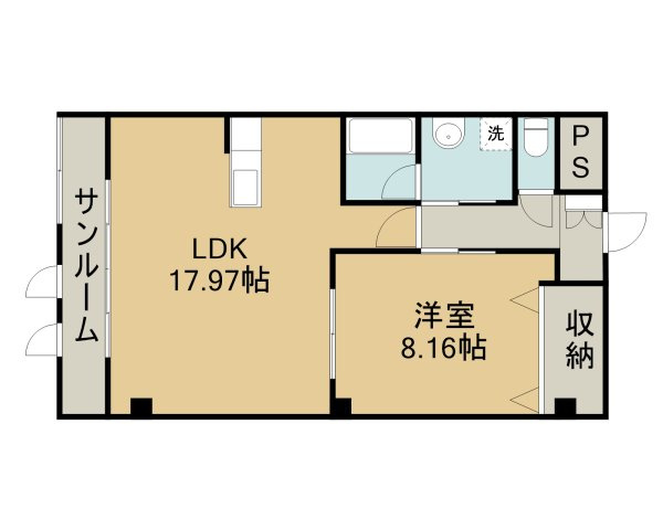 ステラガーデンの間取り