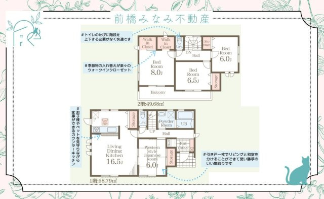 【新築】高崎市箕郷町上芝第3　限定１棟　クレイドルガーデン　新築建売の地図