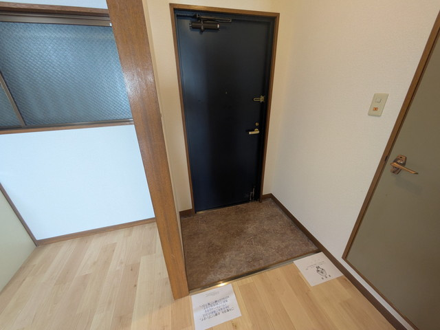 マンション吾光の玄関