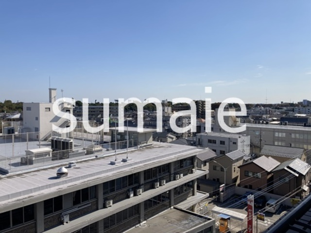 日勝堂ビルの展望|バルコニーからの眺めです。