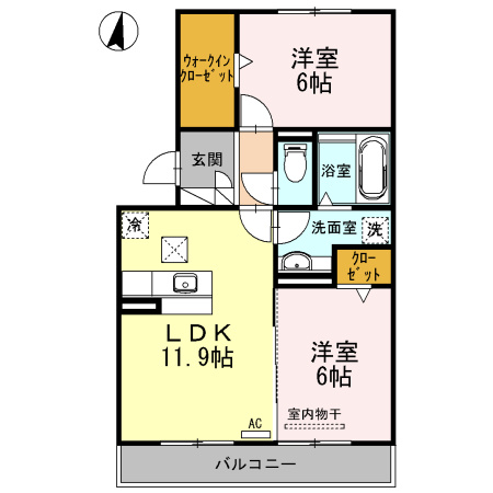 レジェンド　Ａの間取り