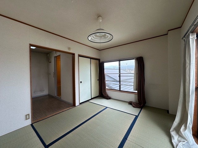 NYビルの寝室