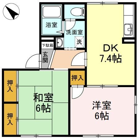 【間取り】 | メゾン羽衣
