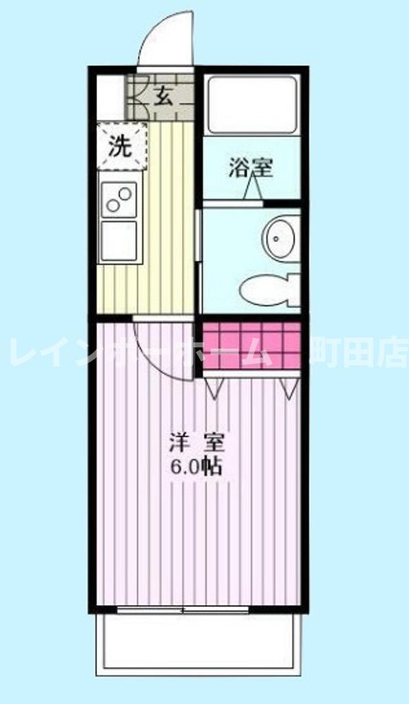 アネックスガーデン東林間※初期費用分割後払いサービス利用可能物件の間取り