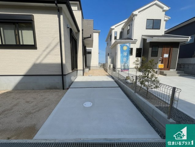 池田市畑　第15期　新築一戸建ての駐車場|駐車スペース！散水栓があるので、こまめに愛車を洗えます！