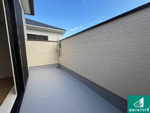 池田市畑　第15期　新築一戸建てのバルコニー|日当たりのよいバルコニー！お部屋が開放的に！