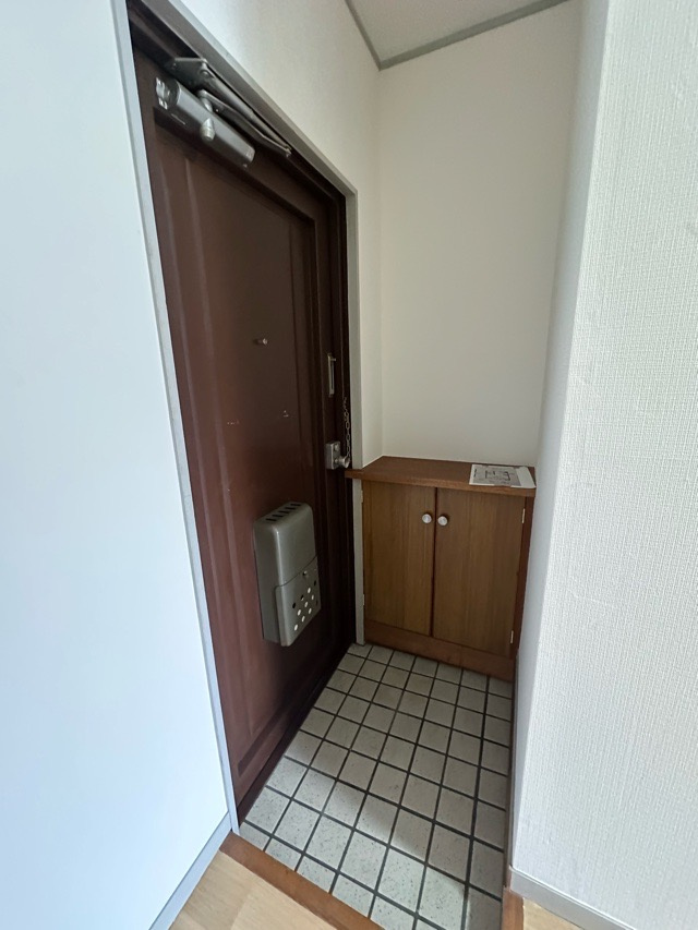 NYビルの玄関