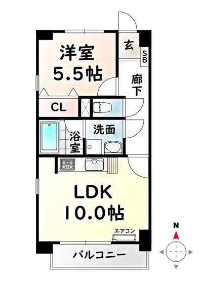 【間取り】 | SKY SEYⅢ【名古屋市賃貸・オートロック】