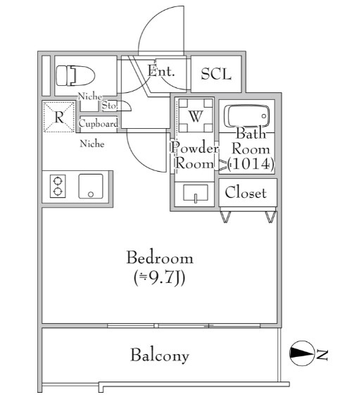 MEJIRORESIDENCEの外観