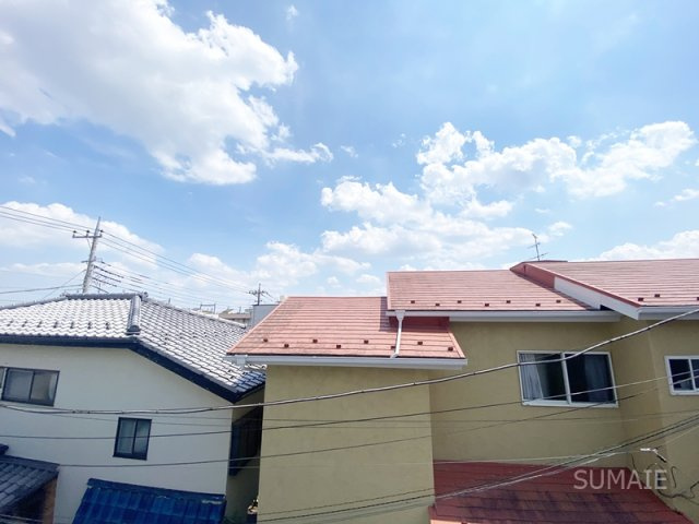 コスモコーポの展望|バルコニーからの景色！