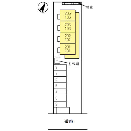 ヴィ・ラフィネの区画図