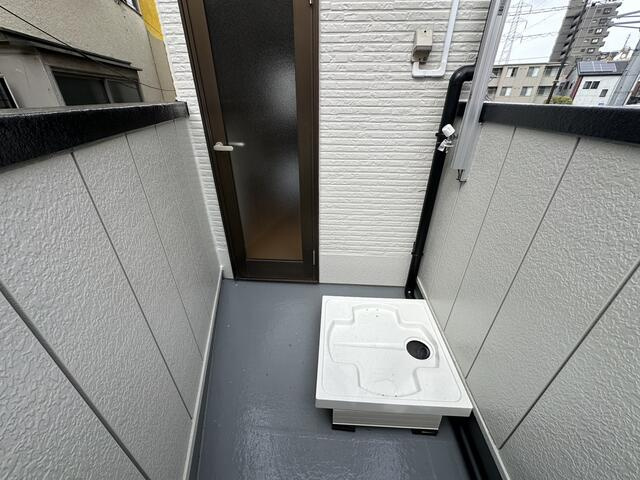 東新小岩戸建(岩崎貸家)の設備|洗濯機置場