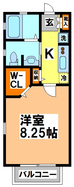 三鷹市上連雀６丁目のアパート