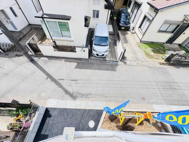 柏市南増尾８丁目新築戸建（南増尾第20）の展望|バルコニーより道路側眺望