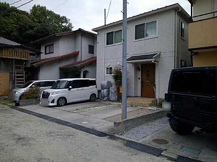 安芸郡海田町国信１丁目の前面道路含む現地写真