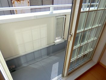 スマイル　タウンＢのバルコニー