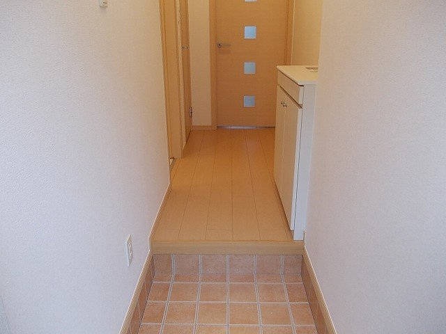 スマイル　タウンＢの玄関