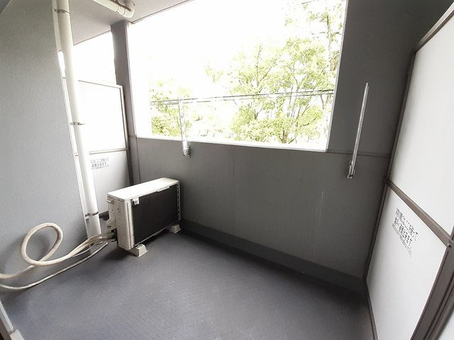 ポーシェガーデン２のバルコニー