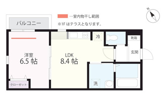 【間取り】 | QUIET CRAB HOUSE TOGETHER 上大岡(仮) 