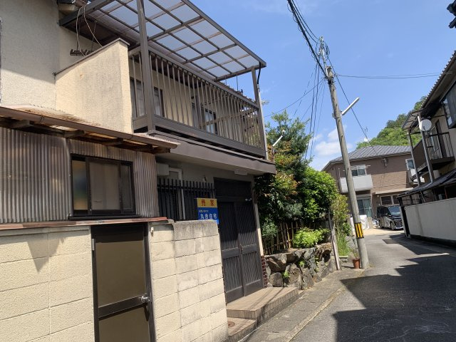 京都市左京区上高野大塚町　中古テラスハウスの外観