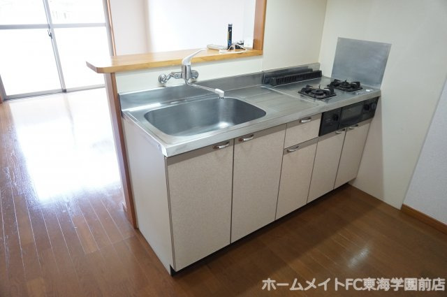 熊本市東区保田窪５丁目の賃貸マンションのキッチン