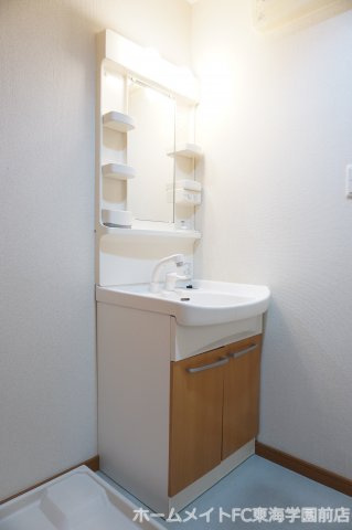 熊本市東区保田窪５丁目の賃貸マンションの独立洗面台