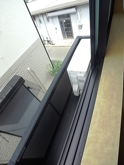 レオパレスシェ　モアⅡのバルコニー