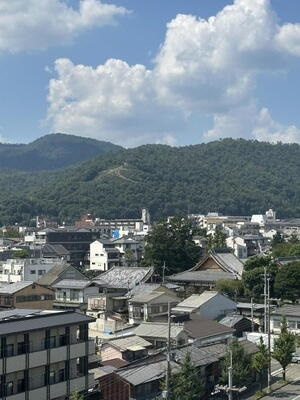コスモ紫野の展望
